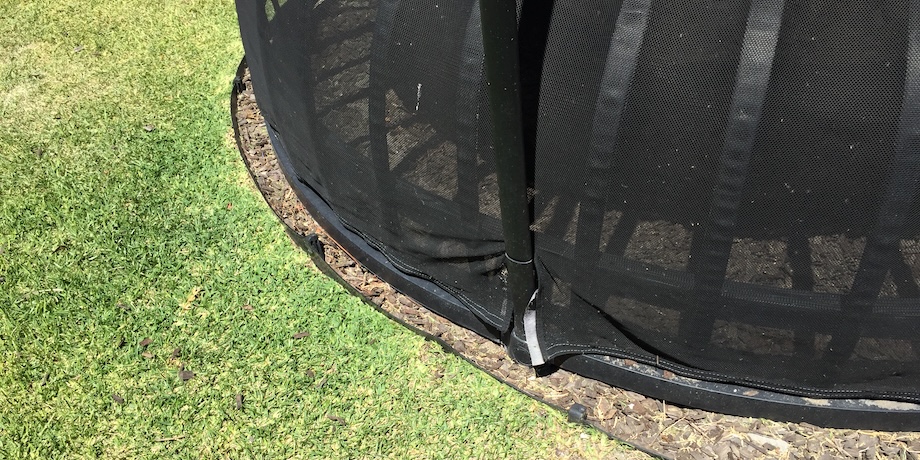 Trampolines On Lawns