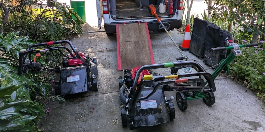 Lawn Mower Sanitising Lawn Mower Sanitising